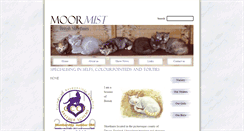 Desktop Screenshot of moormist-britishcats.co.uk
